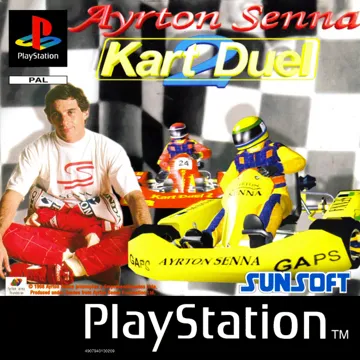 Ayrton Senna Kart Duel 2 (JP) box cover front